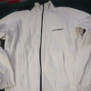 Polo sport white track jacket
